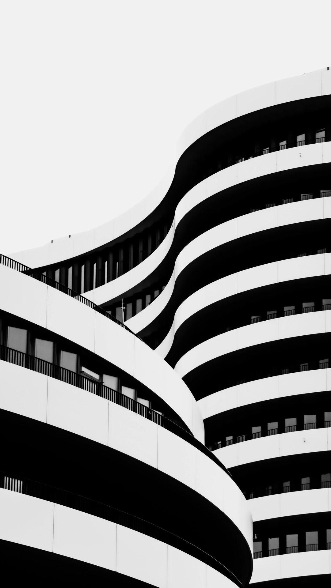 Architektur Darmstadt — Balkone